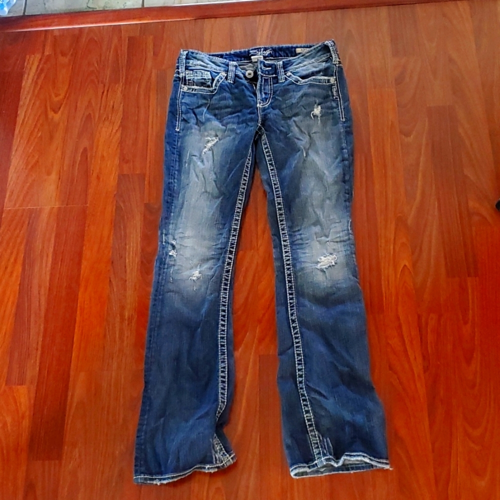 Silver Jeans 28 boot cut pants